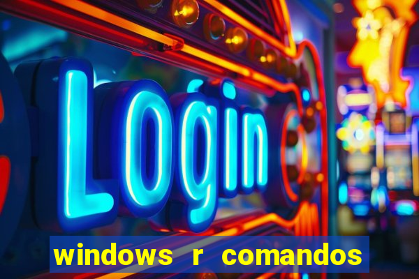 windows r comandos para limpar